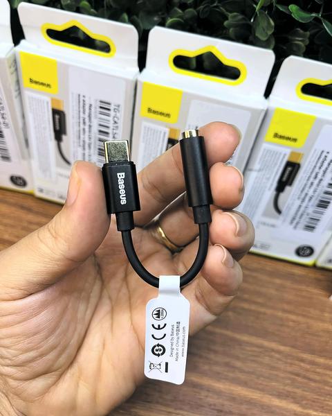 Adaptador USB-C para P2 Baseus L54 com DAC Hi-Fi — foto 3