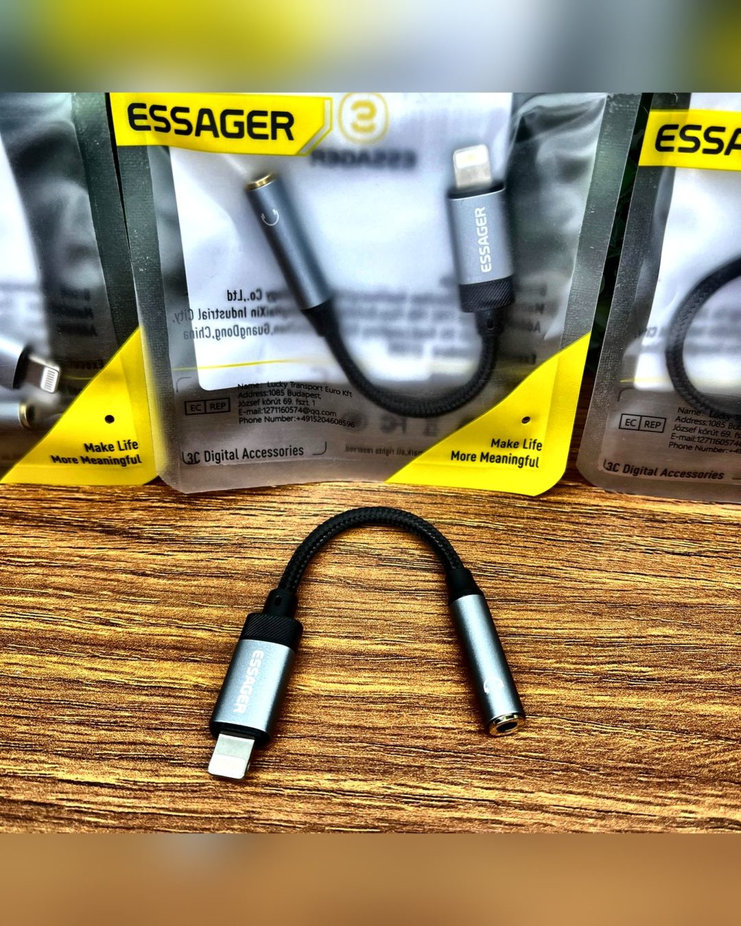 Adaptador Lightning para P2 Essager — foto 1