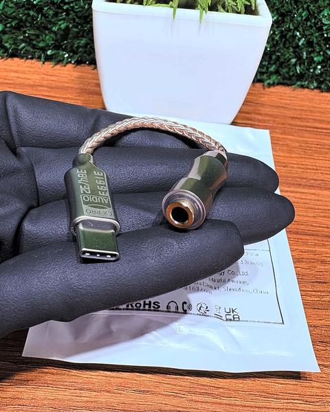 Adaptador USB-C para P2 com DAC CX31993 Grave Audio CX-Pro — foto 5
