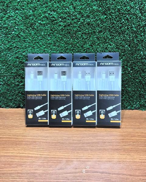 Cabo Lightning USB-A Argom Tech 1m para iPhone — foto 1