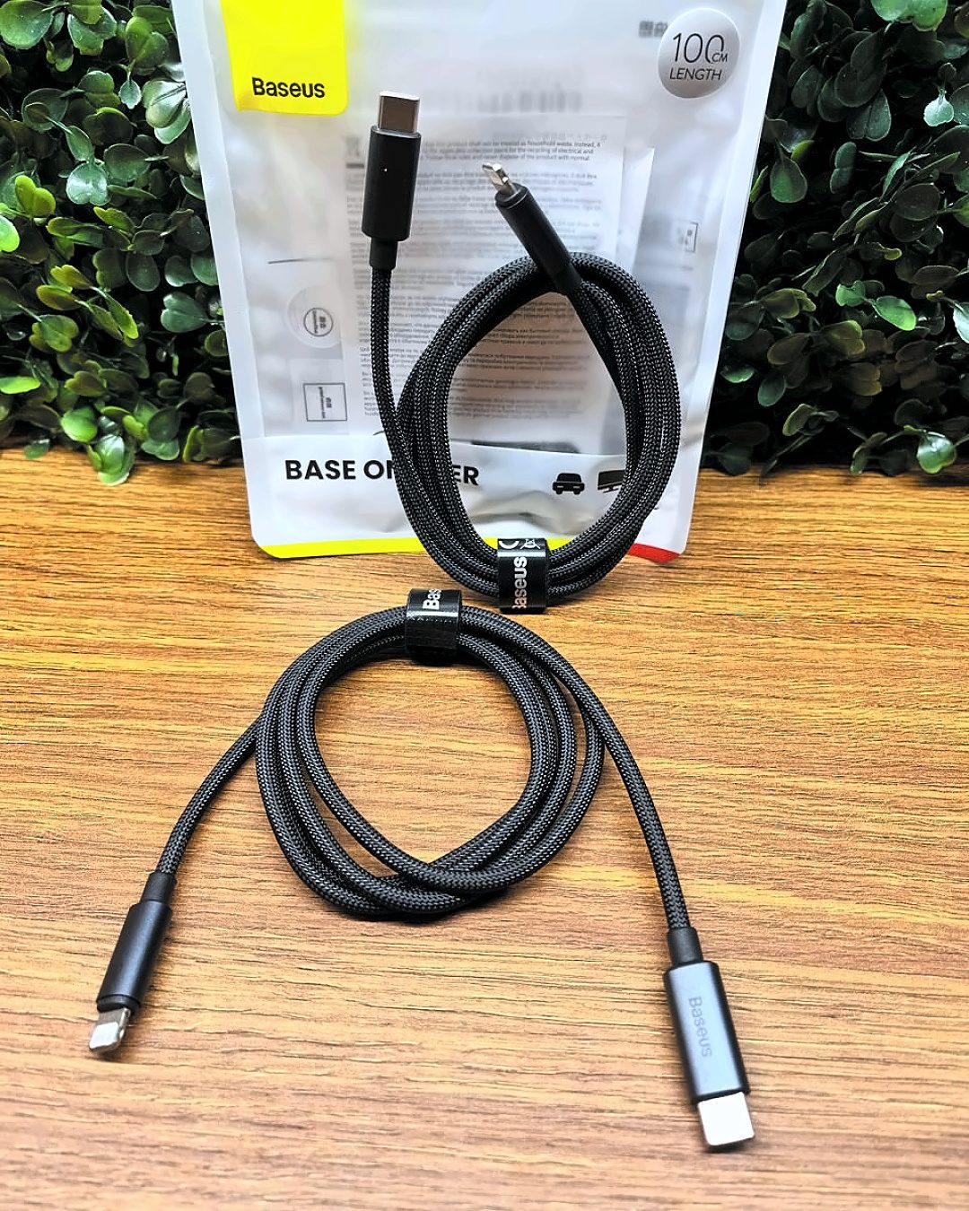 Cabo Baseus USB-C para Lightning iPhone — foto 1