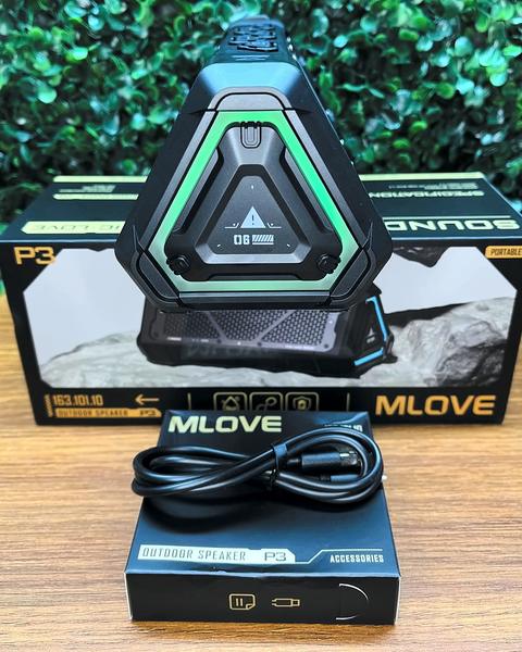 Caixa de Som Bluetooth Mlove P3 — foto 1