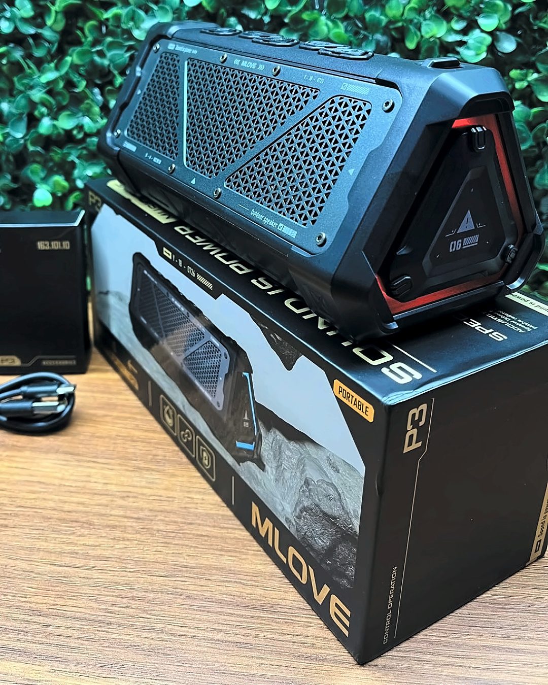 Caixa de Som Bluetooth Mlove P3 — foto 3