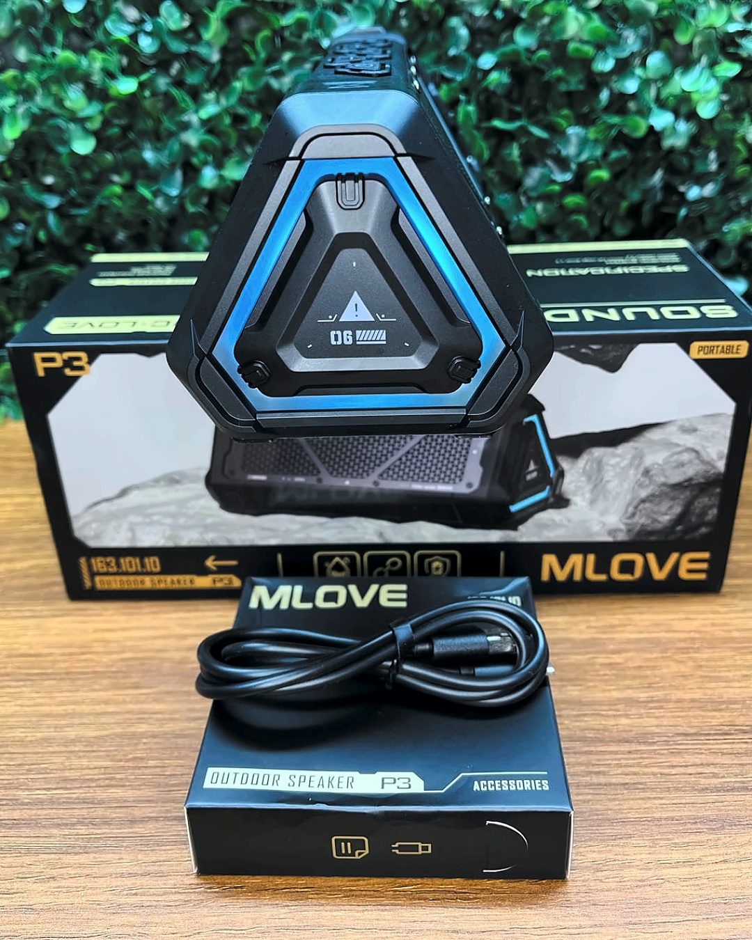 Caixa de Som Bluetooth Mlove P3 — foto 5