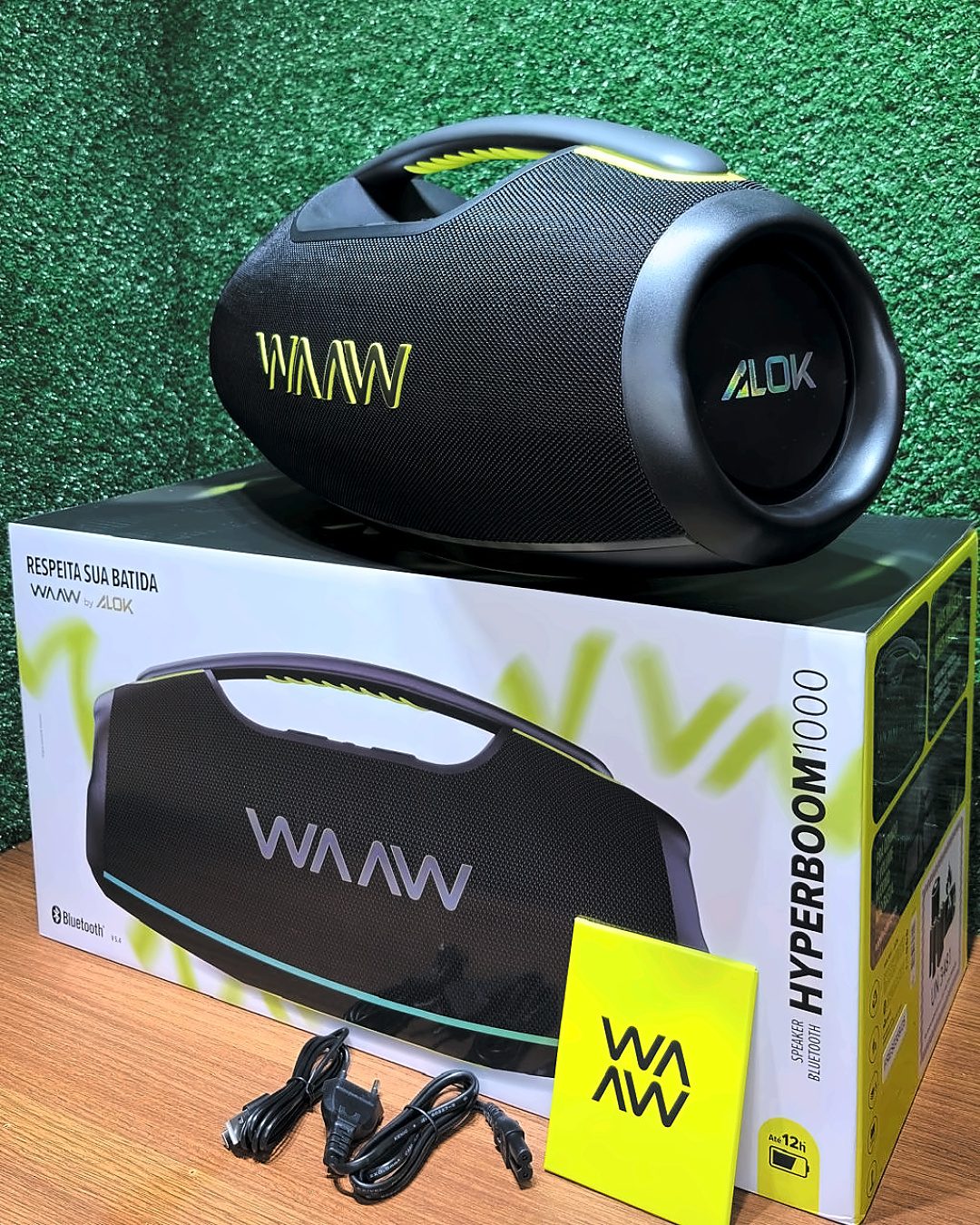 Caixa de Som Bluetooth WAAW Hyperboom 1000 — foto 1
