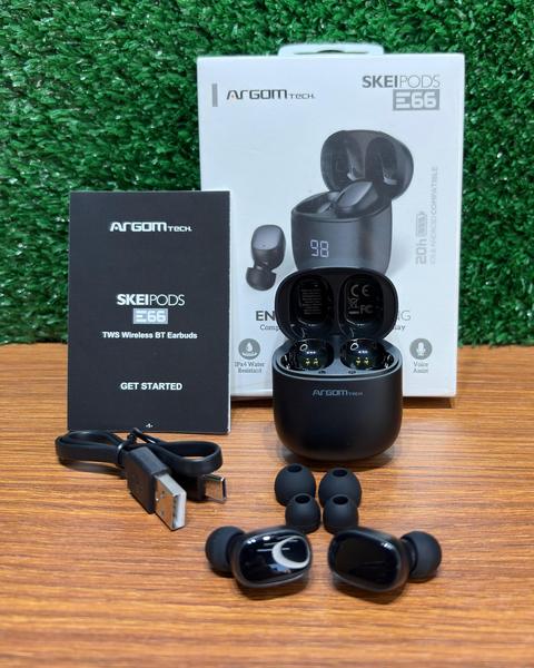 Fone de Ouvido Bluetooth Argom Skeipods E66 — foto 1