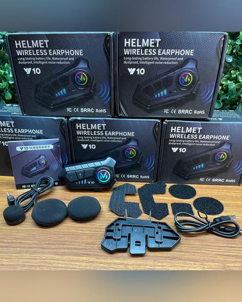 Fone Bluetooth para Capacete Y10 — foto 1