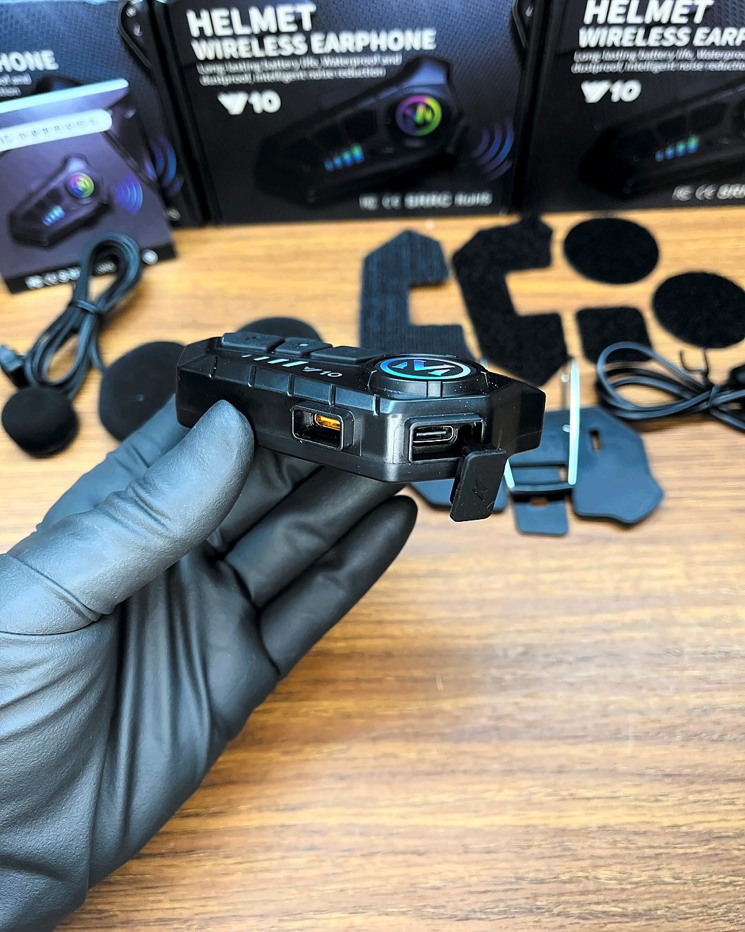 Fone Bluetooth para Capacete Y10 — foto 5