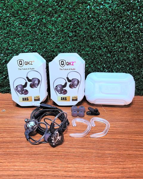 Fone de Ouvido com Fio QKZ AK6 Ultra com Case — foto 1