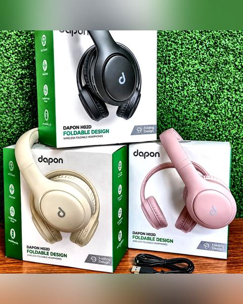 Headphone Bluetooth Dapon H02D Dobrável — foto 1