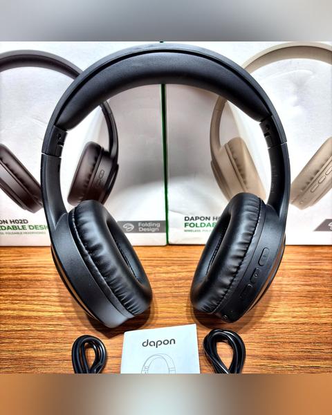 Headphone Bluetooth Dapon H02D Dobrável — foto 2