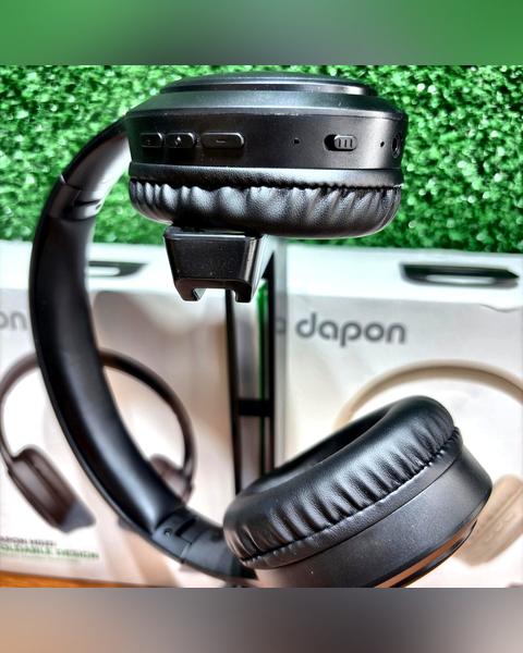 Headphone Bluetooth Dapon H02D Dobrável — foto 4